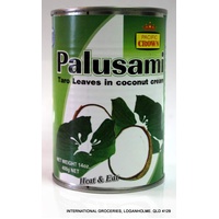 PALUSAMI TARO LEAVES IN COCONUT CREAM 400G - PACIFIC CROWN